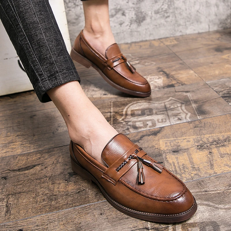 Windsor Leder-Tassel-Loafer