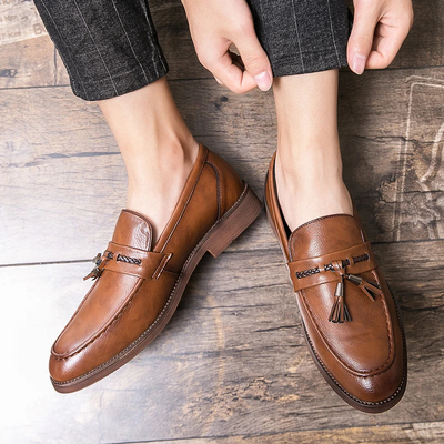 Windsor Leder-Tassel-Loafer