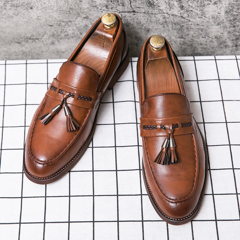 Windsor Leder-Tassel-Loafer