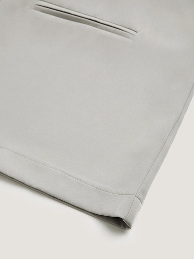 Plus Size Hemdkragen Reißverschluss Herren Set