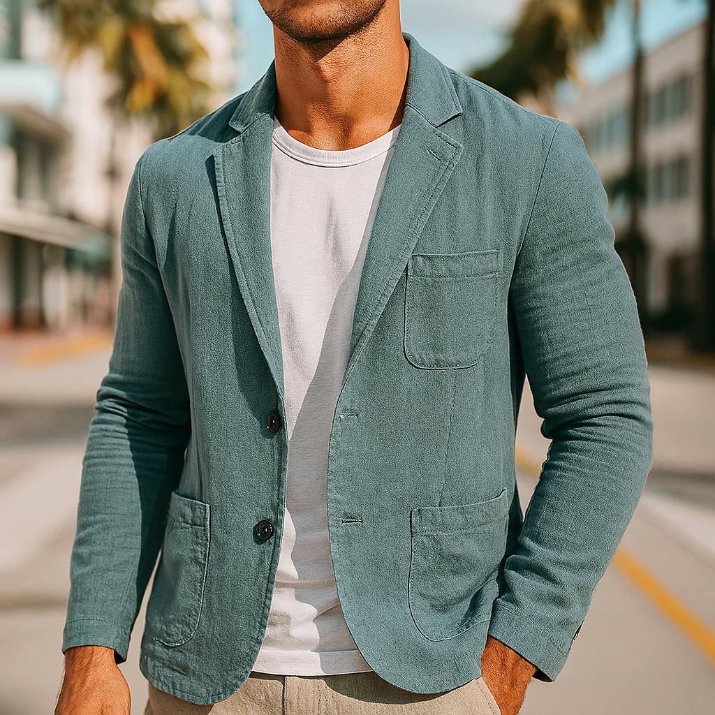 Lincoln Linen Blazer