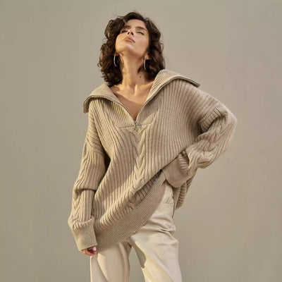 Riviera Zip-Pullover