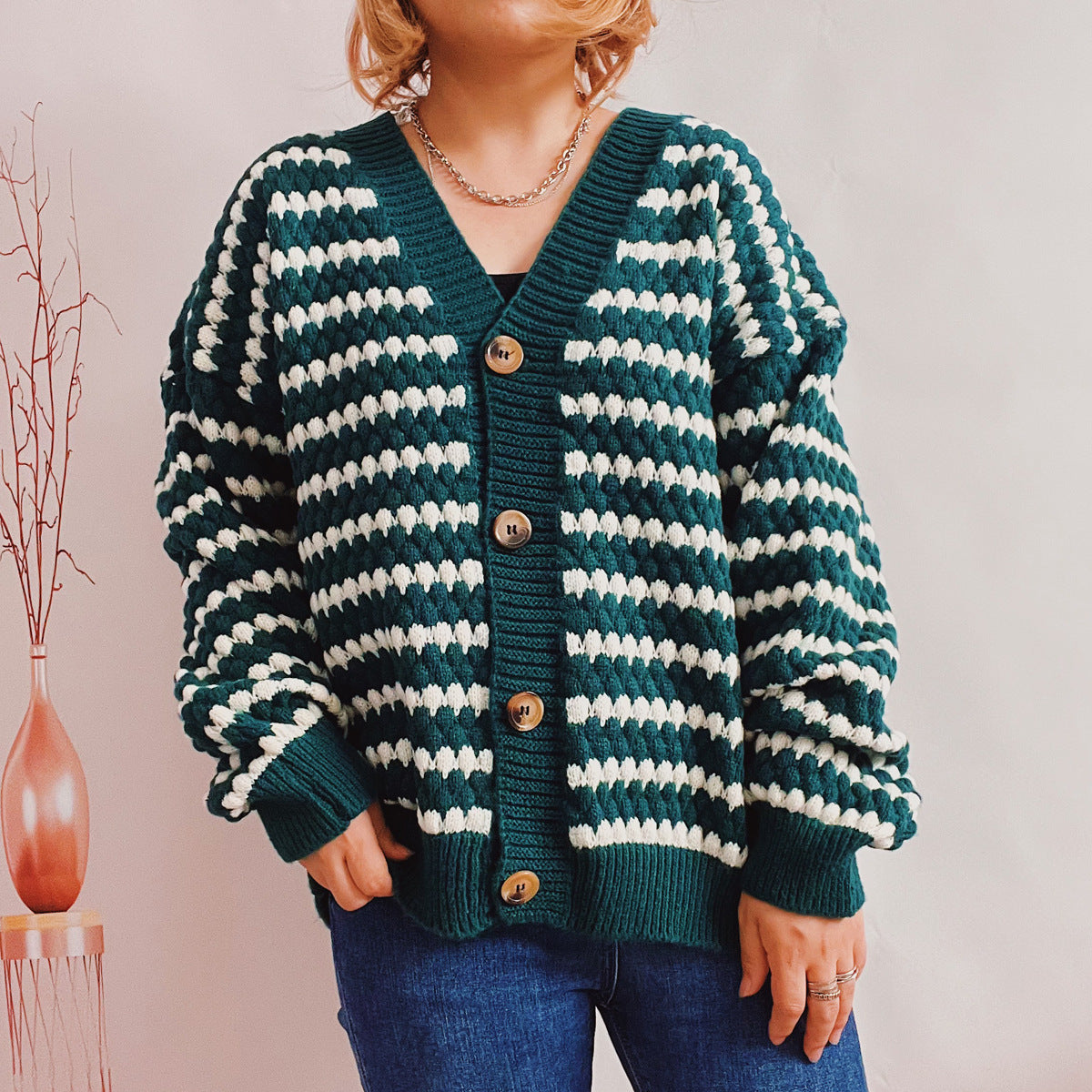 Everly Strick-Cardigan