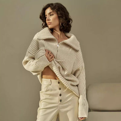 Riviera Zip-Pullover