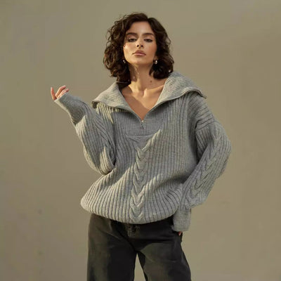 Riviera Zip-Pullover
