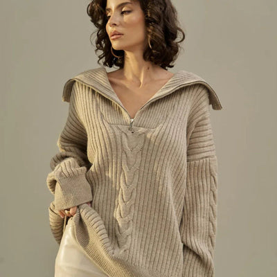 Riviera Zip-Pullover