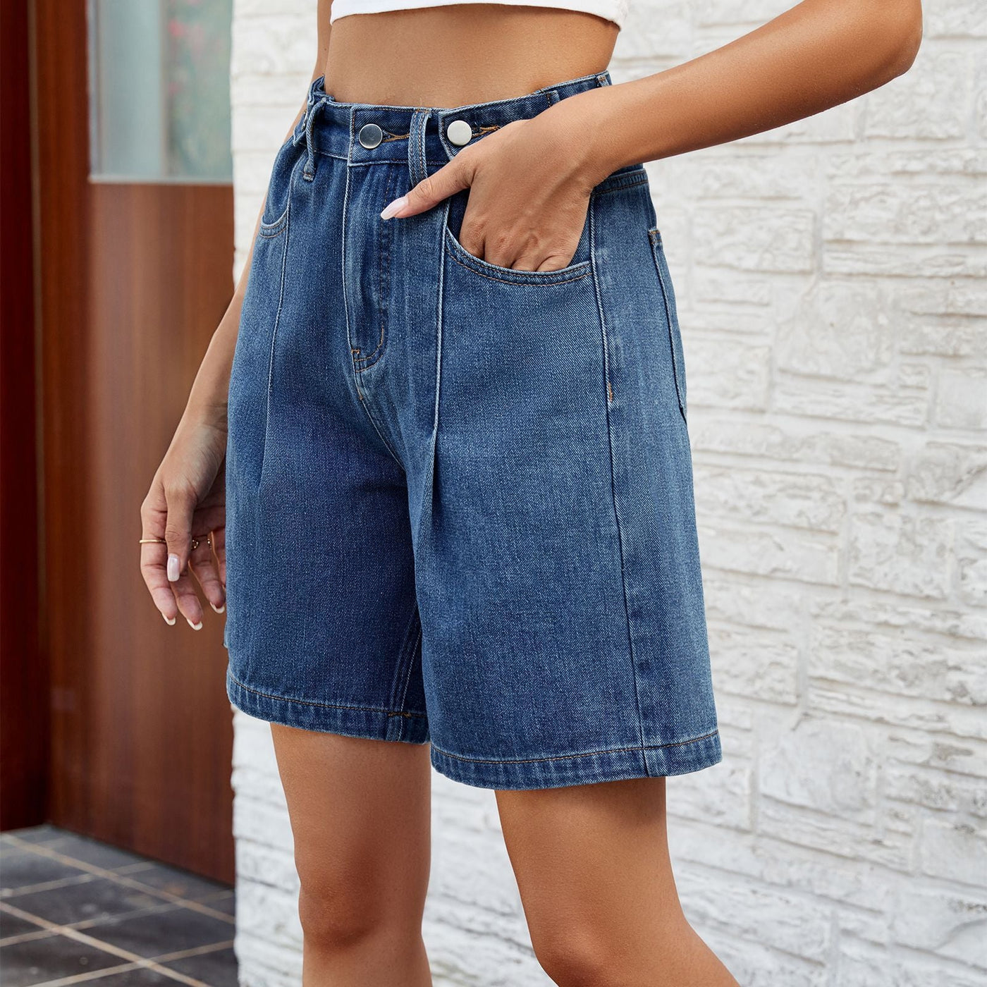 Solana Denim Jorts