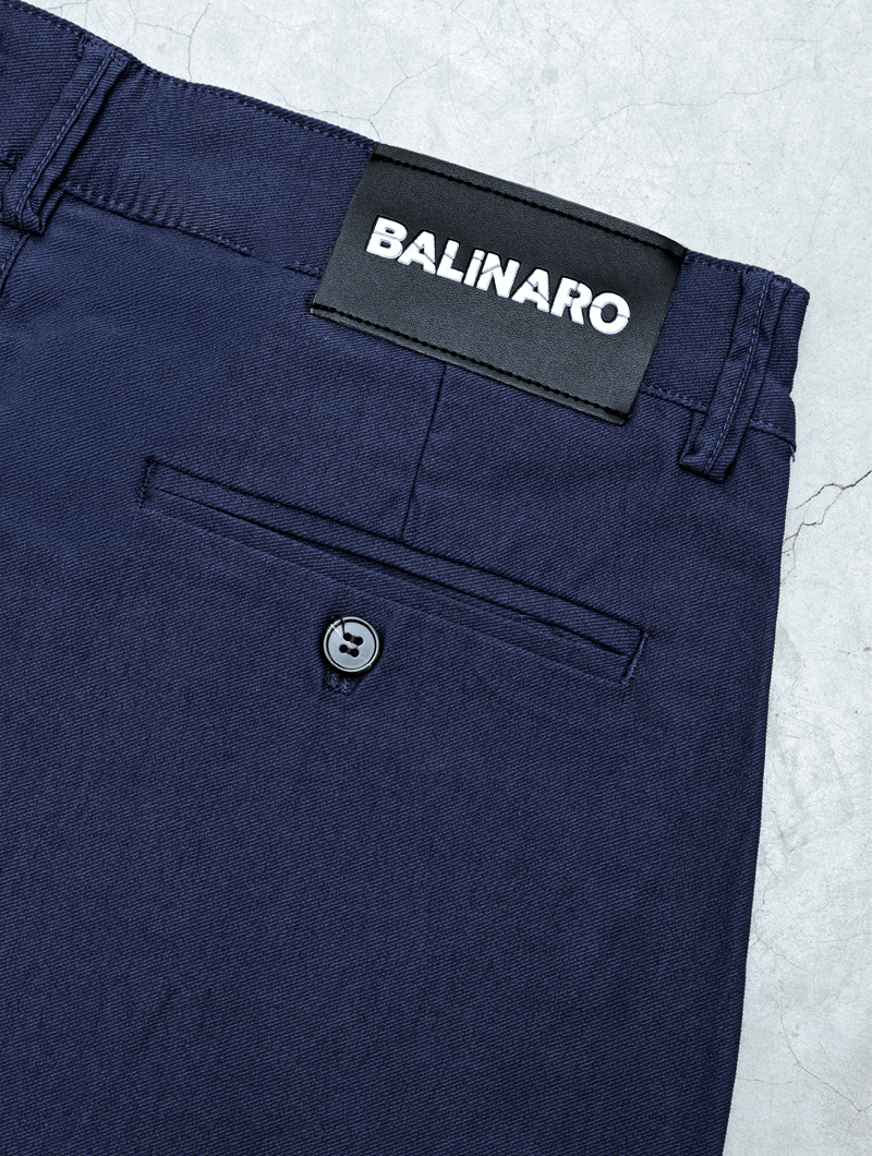 Noa Stretch Pants - Blue