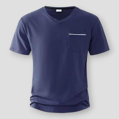 Nord Royal Moline V-Ausschnitt T-Shirt