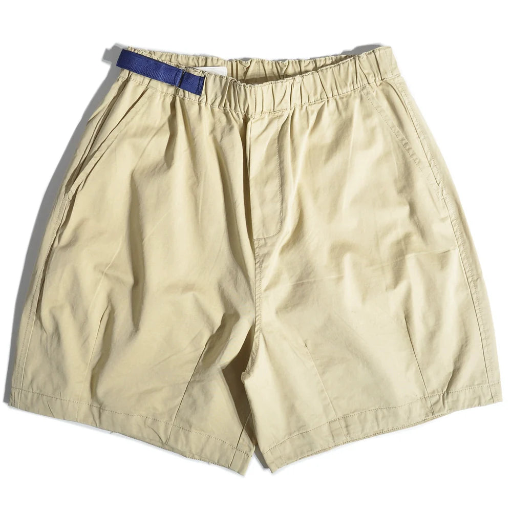 Japanische Retro Weite Gerade Arbeitshosen Shorts