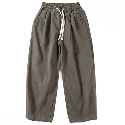 Japanische Retro Lockere Weite Hosen