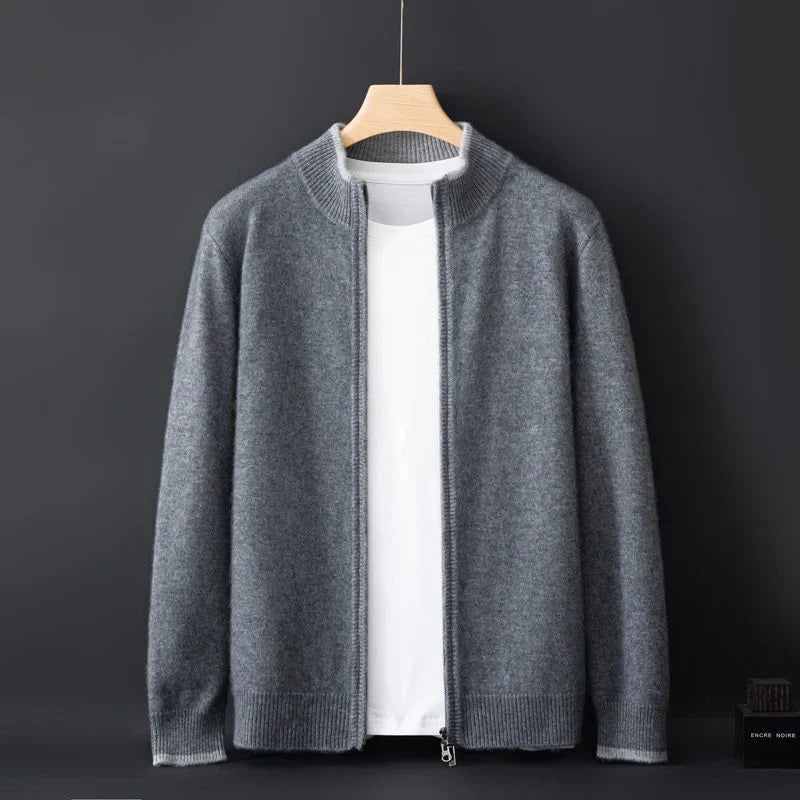 Riku Kaschmir Zip-Jacke