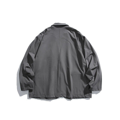 Locker sitzender Blazer mit geschwungenem Revers