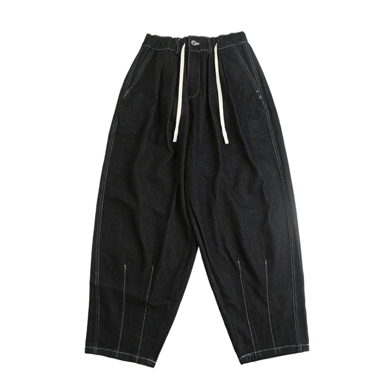 Japanische lockere weit geschnittene Jeans
