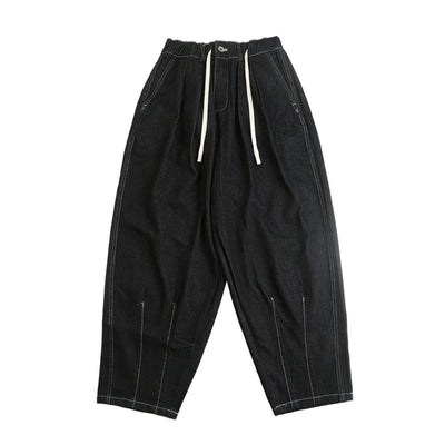 Japanische lockere weit geschnittene Jeans