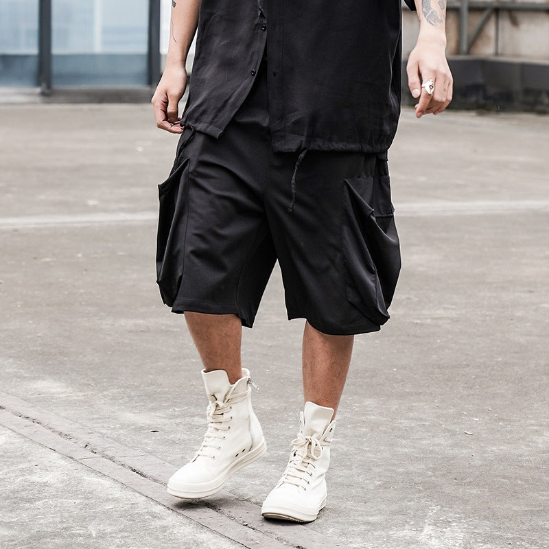 Große Taschen Lässige Shorts