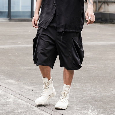Große Taschen Lässige Shorts