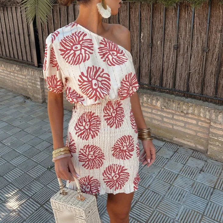Sigrid™ | Asymmetrisches Chic-Kleid