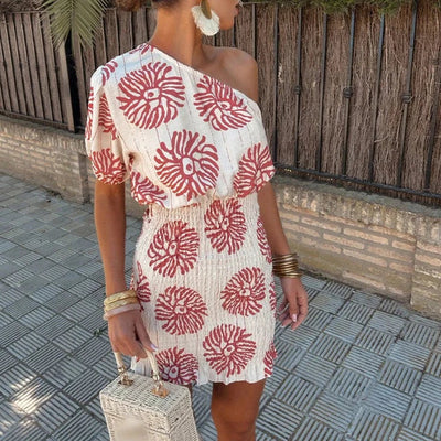 Sigrid™ | Asymmetrisches Chic-Kleid
