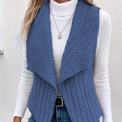 Einfarbiger Freizeit-Cardigan