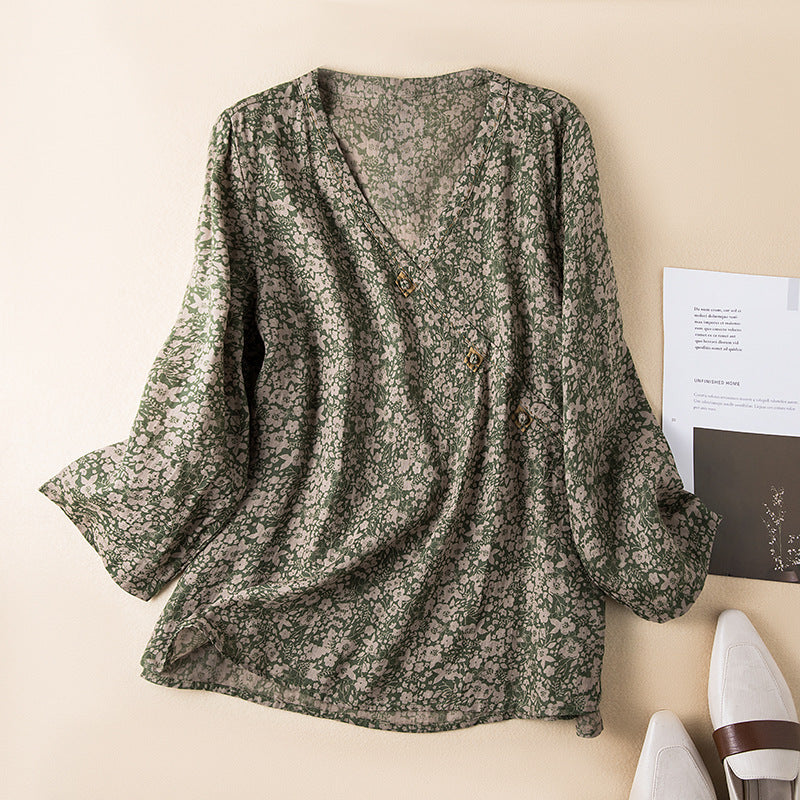 SOMERSET LINEN SHIRT