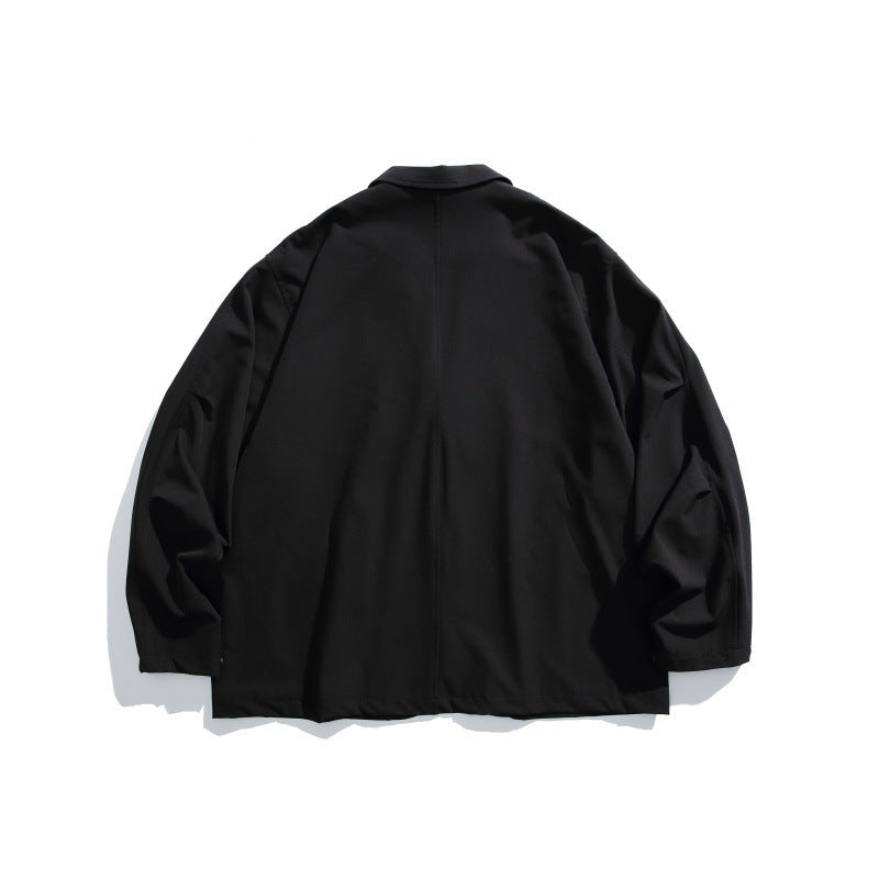 Locker sitzender Blazer mit geschwungenem Revers