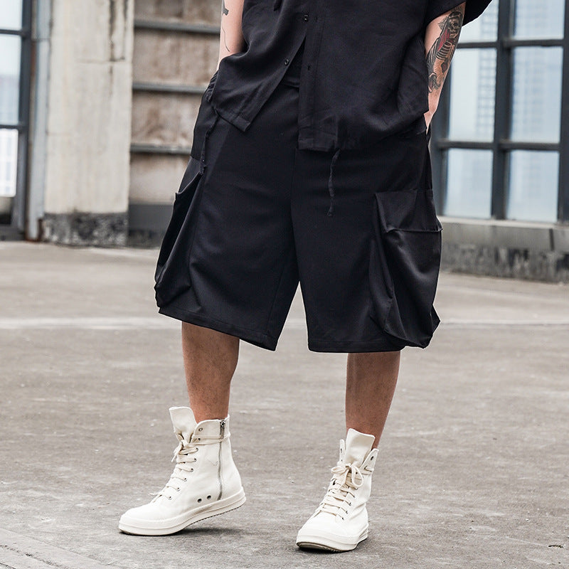 Große Taschen Lässige Shorts