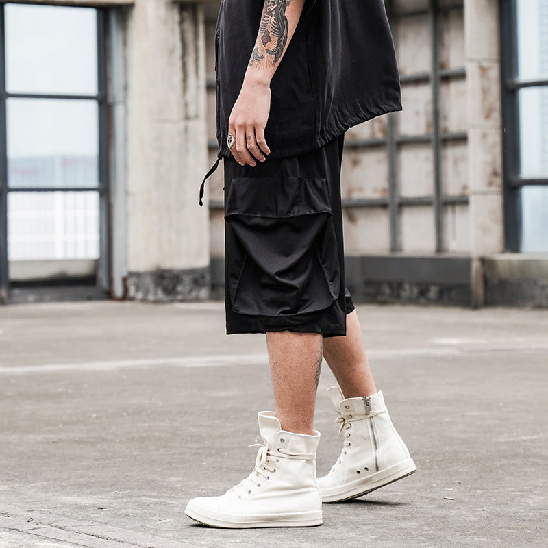 Große Taschen Lässige Shorts