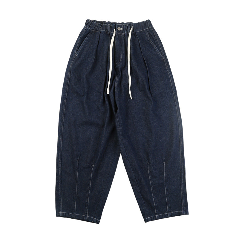Japanische lockere weit geschnittene Jeans
