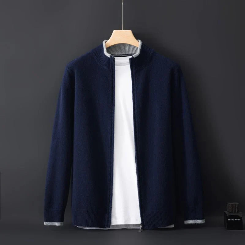Riku Kaschmir Zip-Jacke