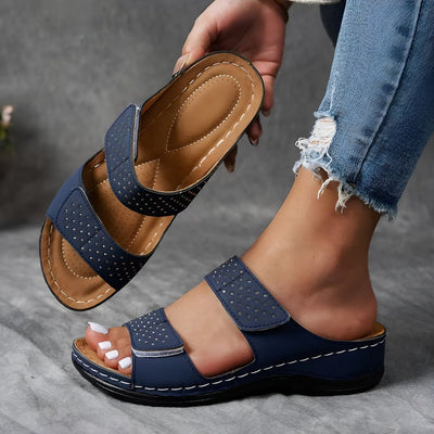 Gwendolyn | Elegante orthopädische Sandalen für den ganzen Tag Komfort