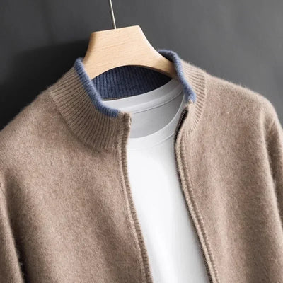 Riku Kaschmir Zip-Jacke