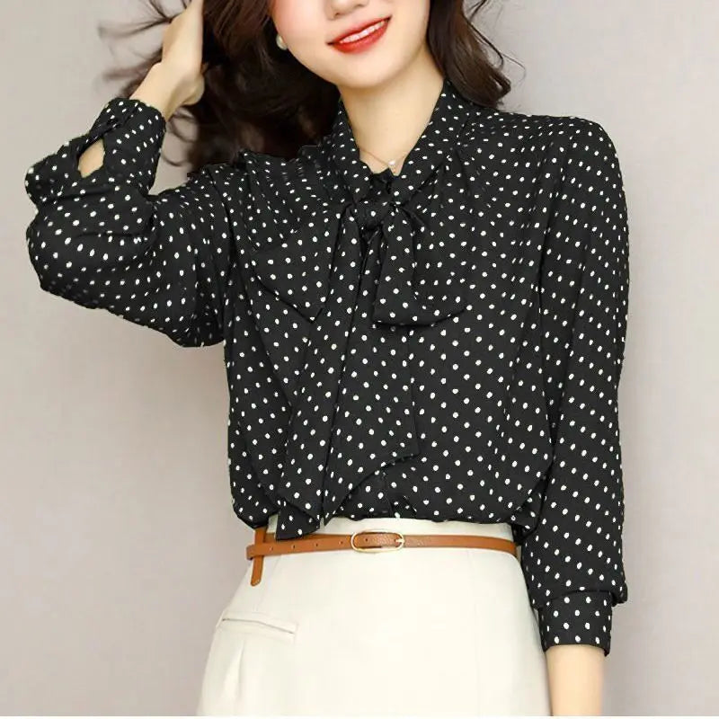 Milano Polka Blouse