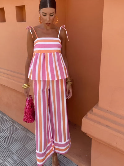 Hanne™ | Bedrucktes Sommeroutfit