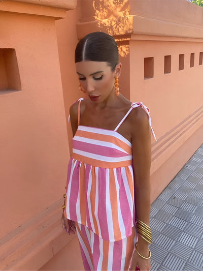 Hanne™ | Bedrucktes Sommeroutfit