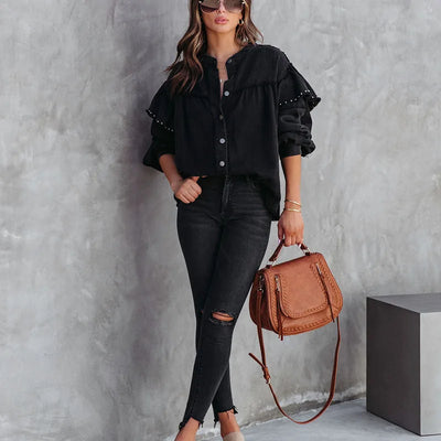 Serenity Denim-Bluse