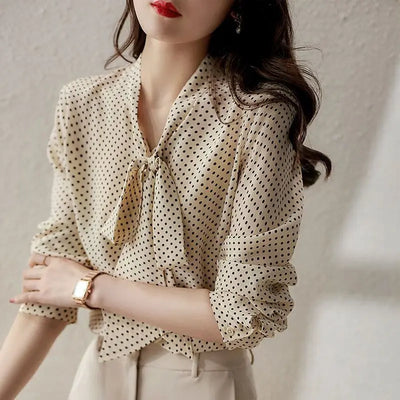 Milano Polka Blouse