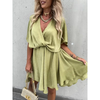 Elina | Sommerkleid Santorini Stil