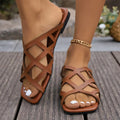 Lightweight Cut-Out Assiya Sandals