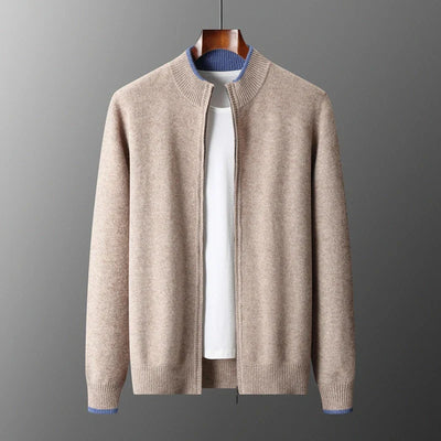 Riku Kaschmir Zip-Jacke