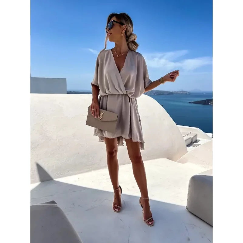 Elina | Sommerkleid Santorini Stil