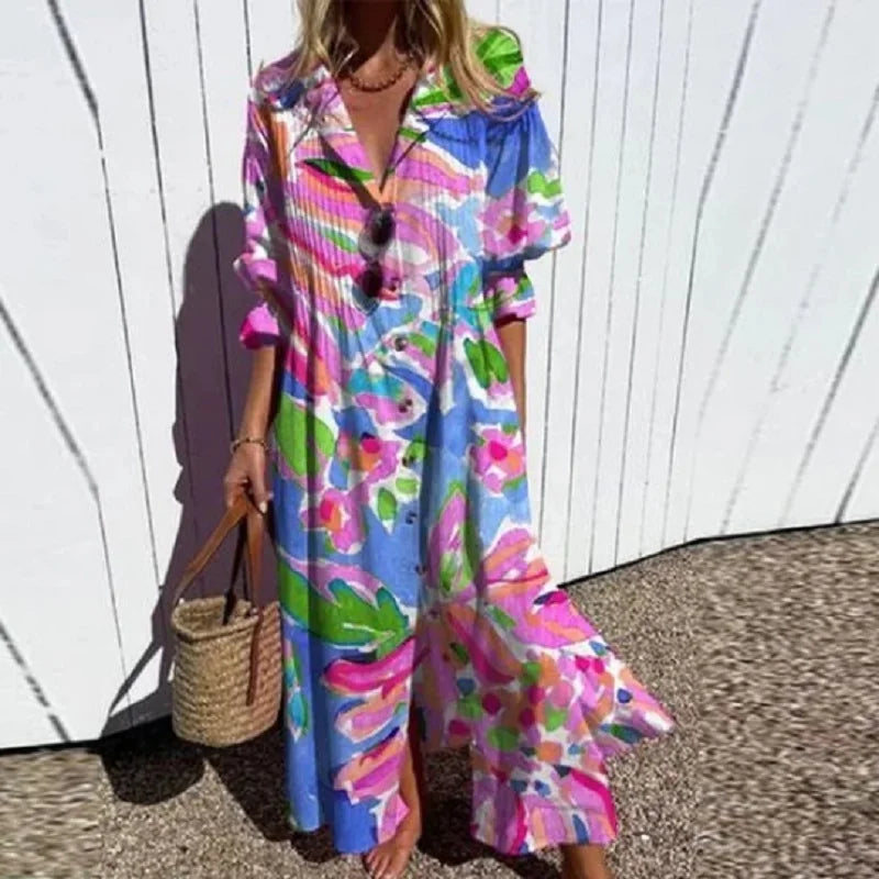 DIARA | LUXE SPRING BOHEMIAN DRESS