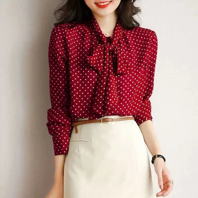 Milano Polka Blouse