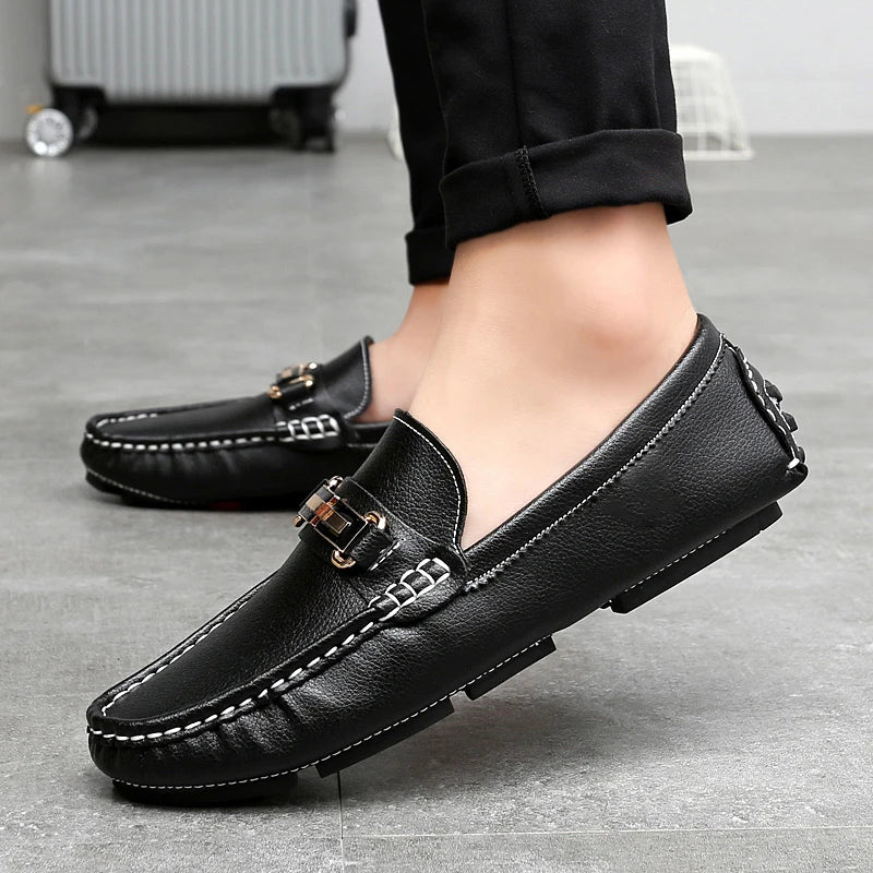 Stratford Echtes Leder Slipper