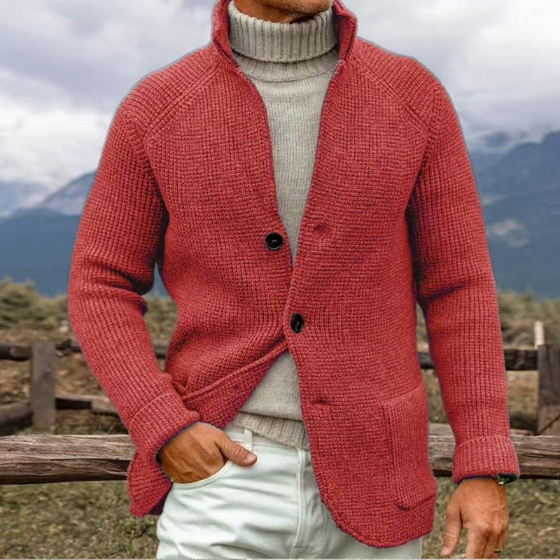 Jett - KNIT CARDIGAN IN COARSE KNIT LOOK