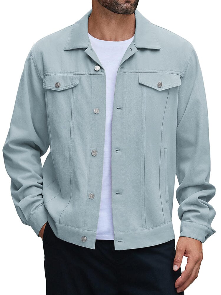 Freizeit Baumwolle Denim Jacke