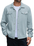 Freizeit Baumwolle Denim Jacke