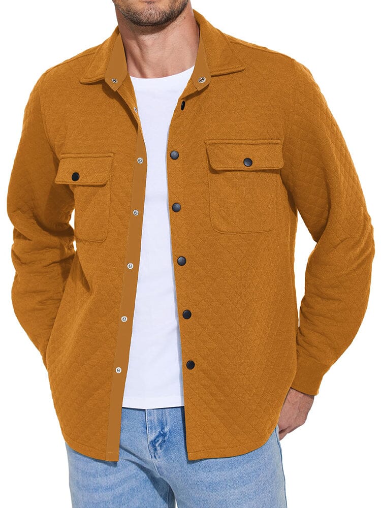 Lässige leichte gesteppte Jacke