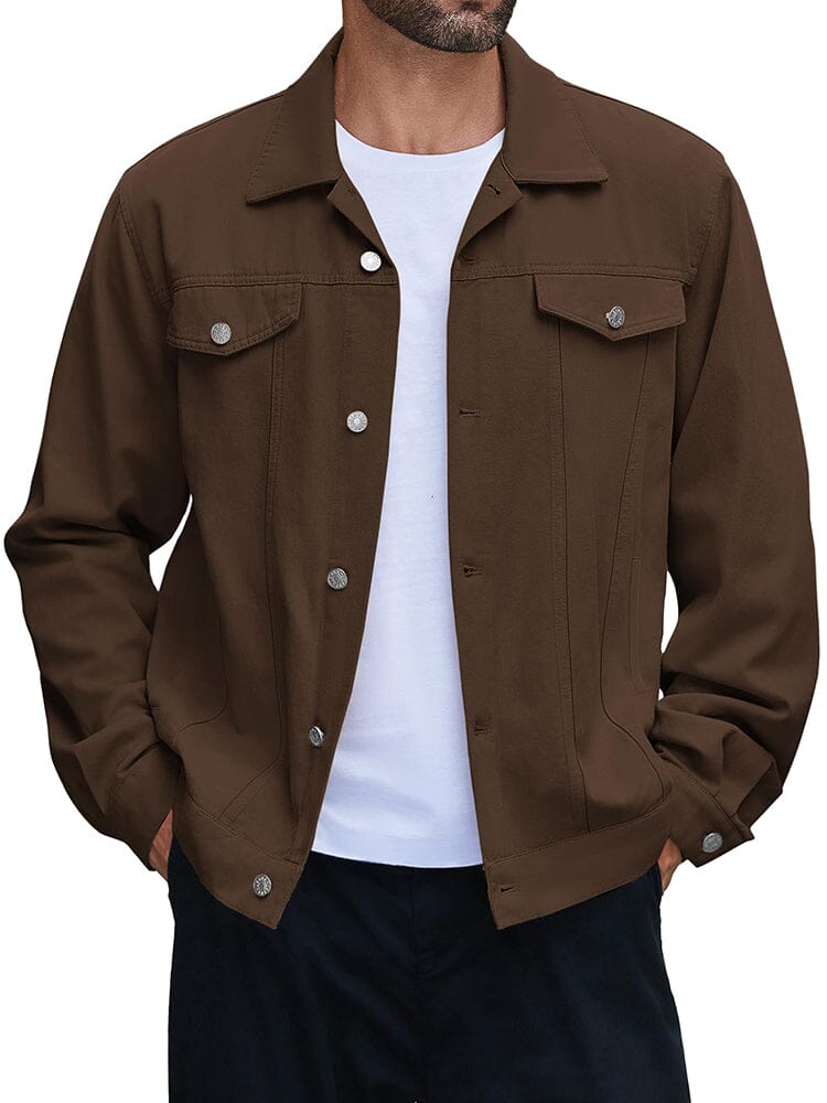 Freizeit Baumwolle Denim Jacke