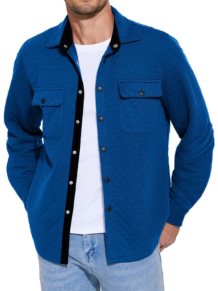 Lässige leichte gesteppte Jacke